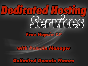 Half-priced dedicated hosting server accounts